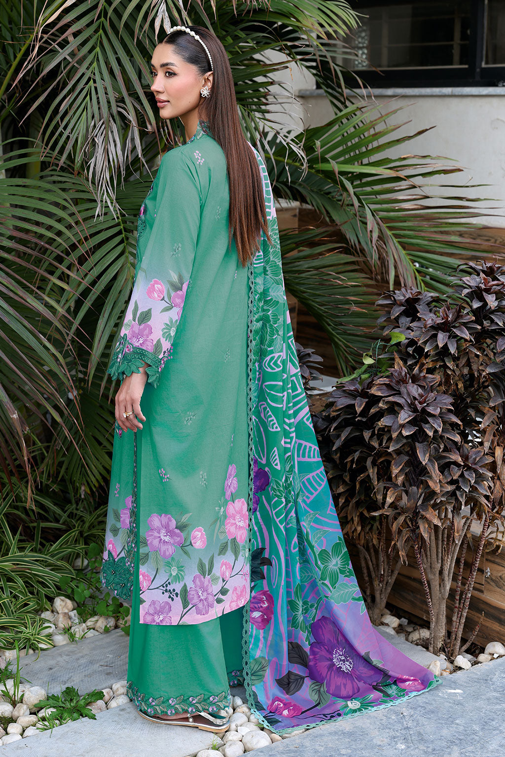 Ramsha | Rangrez Lawn Collection | N-910, image 2