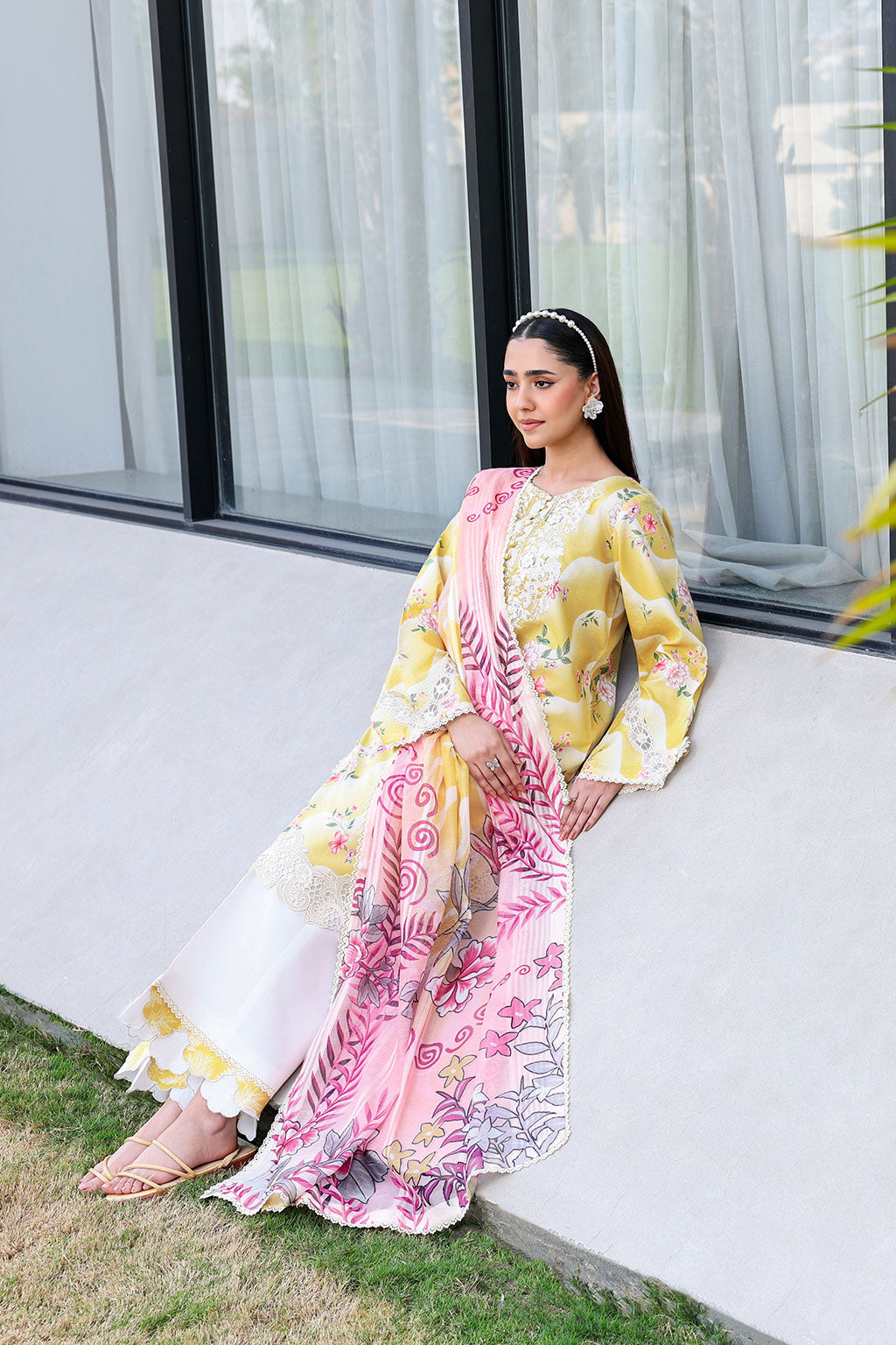 Ramsha | Rangrez Lawn Collection | N-904, image 6
