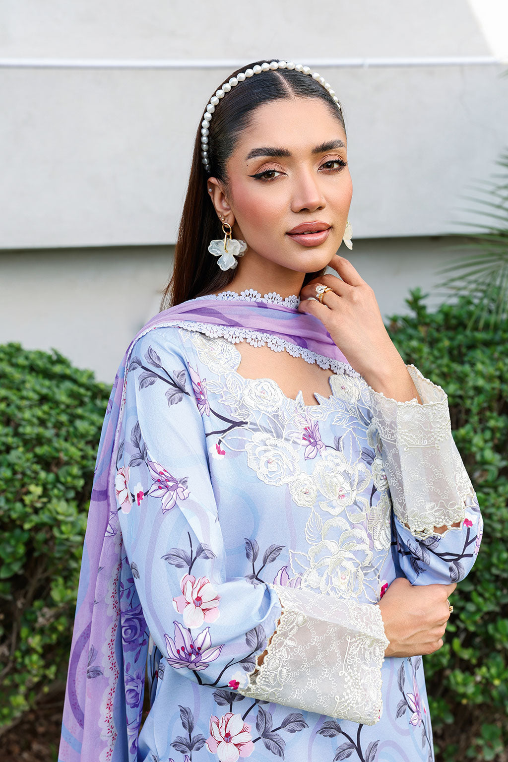 Ramsha | Rangrez Lawn Collection | N-905, image 3