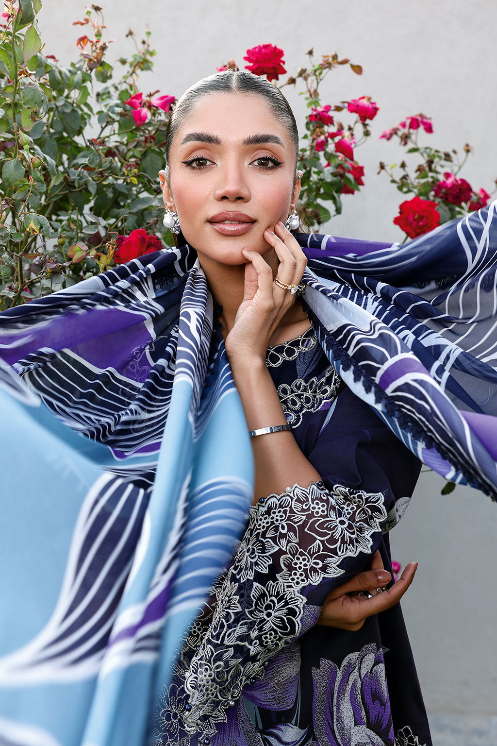 Ramsha | Rangrez Lawn Collection | N-908, image 6
