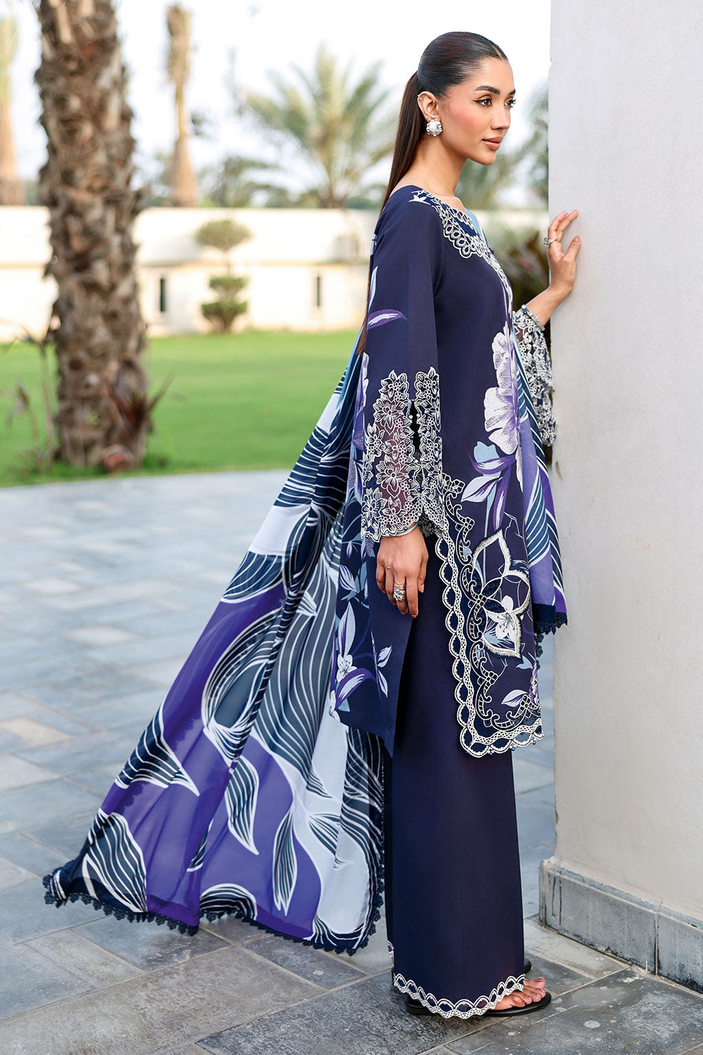 Ramsha | Rangrez Lawn Collection | N-908, image 5