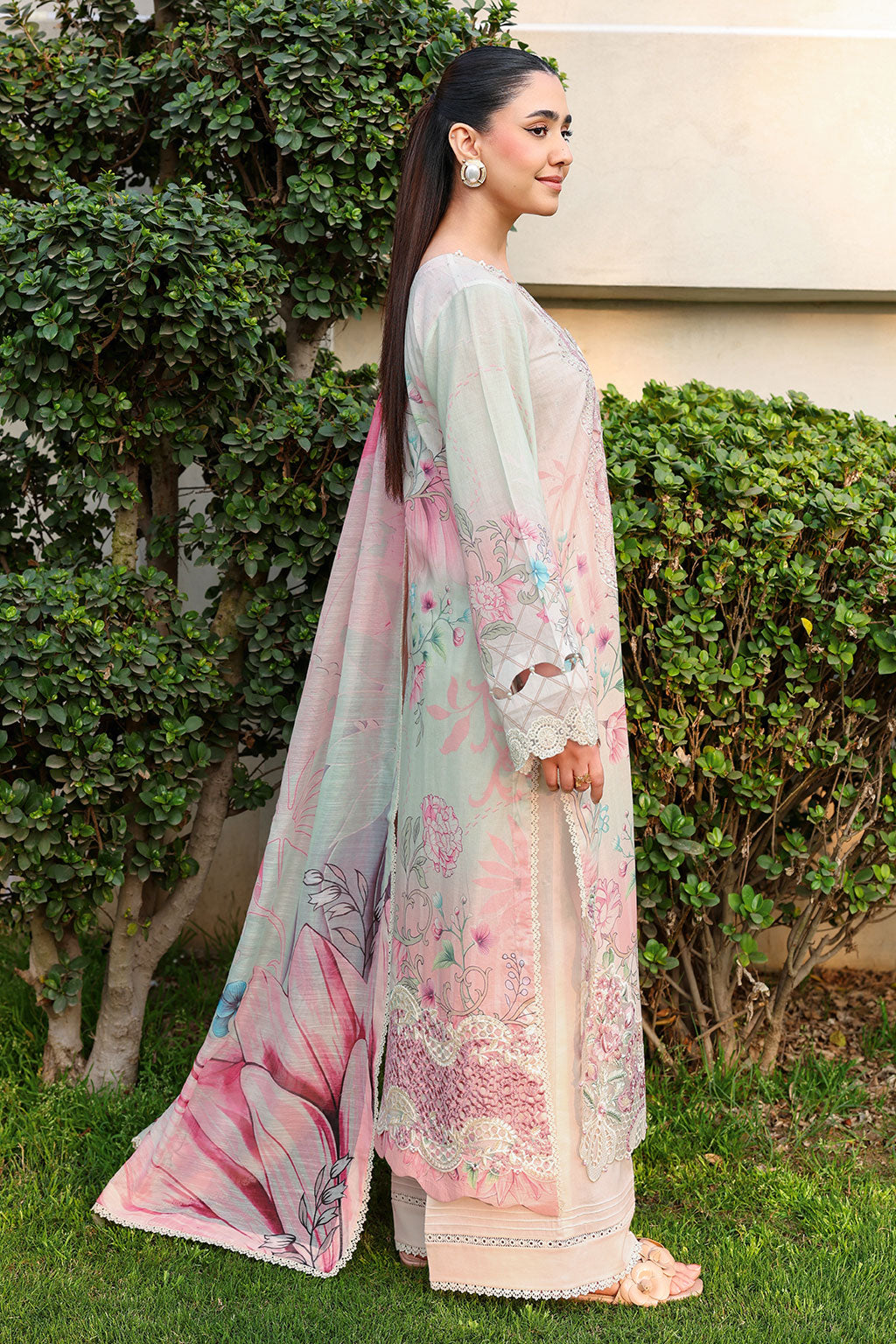 Ramsha | Rangrez Lawn Collection | N-906, image 5