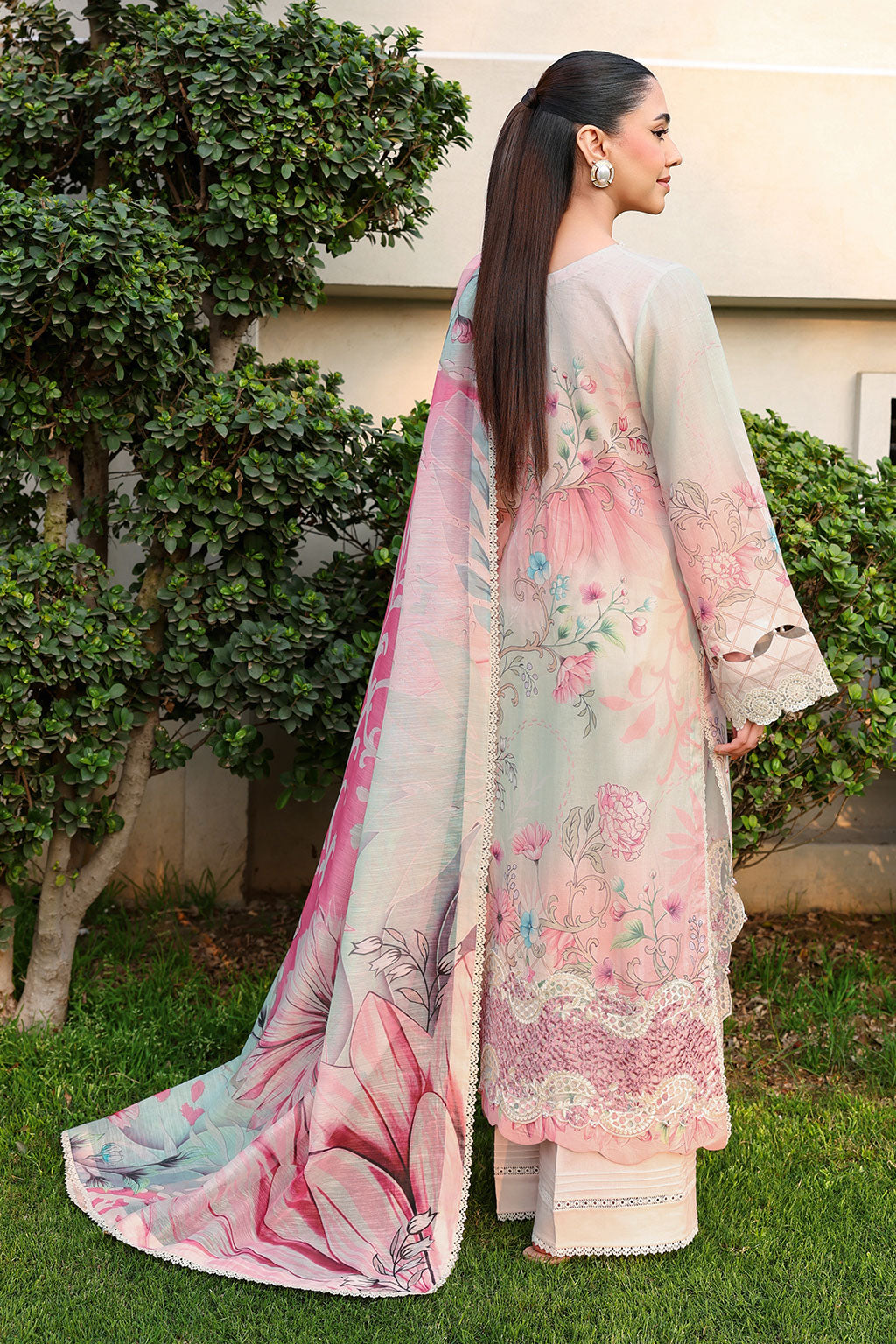 Ramsha | Rangrez Lawn Collection | N-906, image 2