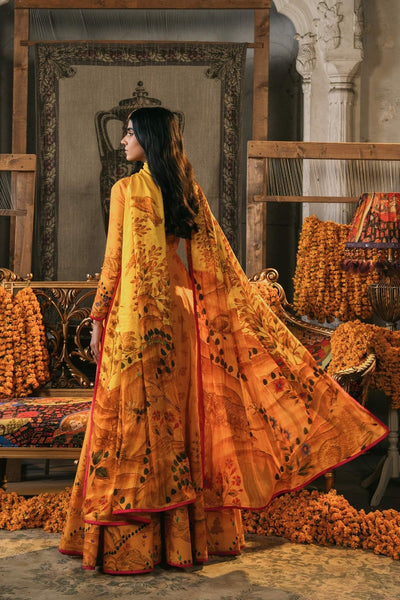 Fahad Hussayn | Lawn Banger | Rawzat -  Fahad Hussayn Ladies Clothes - Original Designer Dress - House of Maryam