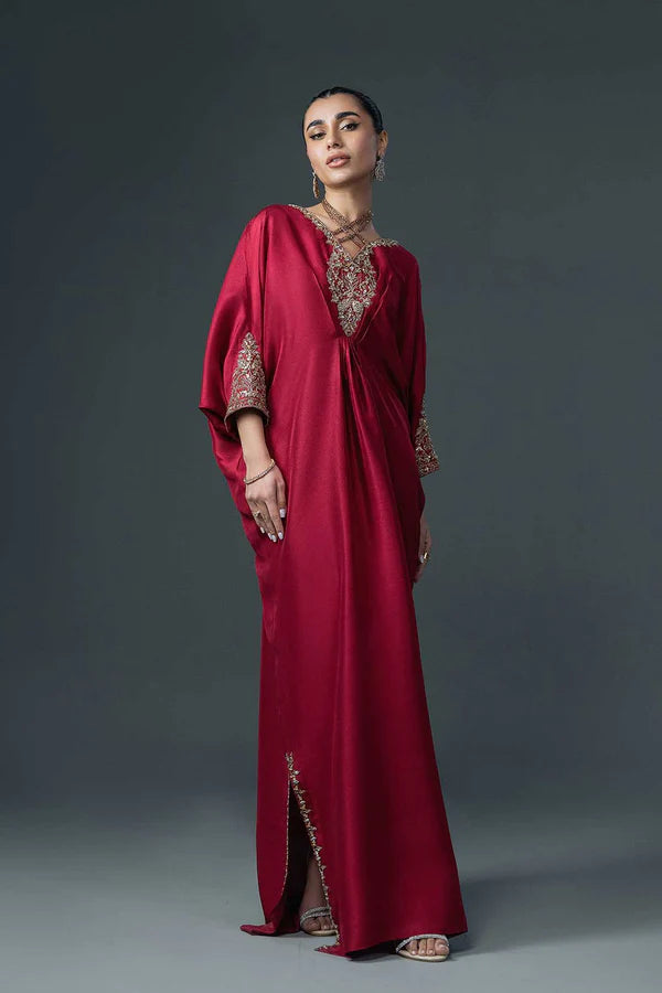 Jeem | Luxury Pret | RAYA RED by Designer Jeem - House of Maryam - Pakistani Designer Ethnic Wear in {{ shop.shopifyCountryName }}