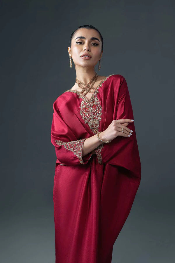 Jeem | Luxury Pret | RAYA RED by Designer Jeem - House of Maryam - Pakistani Designer Ethnic Wear in {{ shop.shopifyCountryName }}