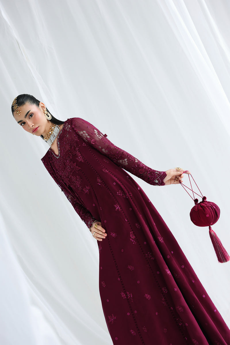 Qalamkar | Chiffon 26 | QCC-03 WAFA, image 4