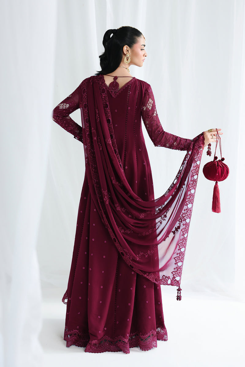 Qalamkar | Chiffon 26 | QCC-03 WAFA, image 2