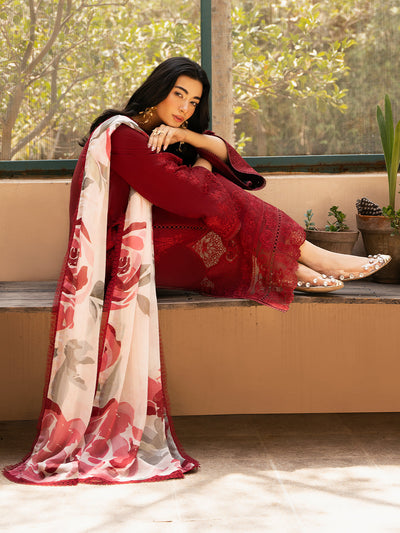 Izel | Dastak Luxury Lawn | REET -  Izel Ladies Clothes - Original Designer Dress - House of Maryam