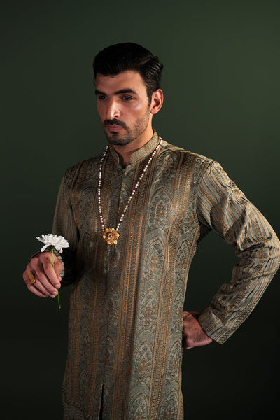 Republic By Omar Farooq | Luxury Rtw | "Musa"Kurta Pajama -  Republic by Omar Farooq Luxury RTW - Original Designer Dress - House of Maryam