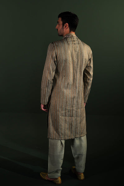 Republic By Omar Farooq | Luxury Rtw | "Musa"Kurta Pajama -  Republic by Omar Farooq Luxury RTW - Original Designer Dress - House of Maryam