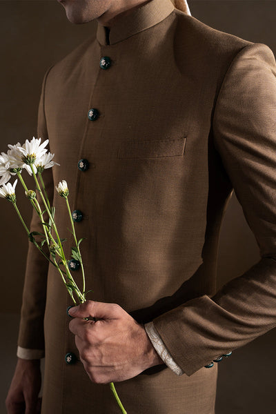 Republic By Omar Farooq | Sherwani | "Salim" Sherwani -  Republic by Omar Farooq Sherwani - Original Designer Dress - House of Maryam