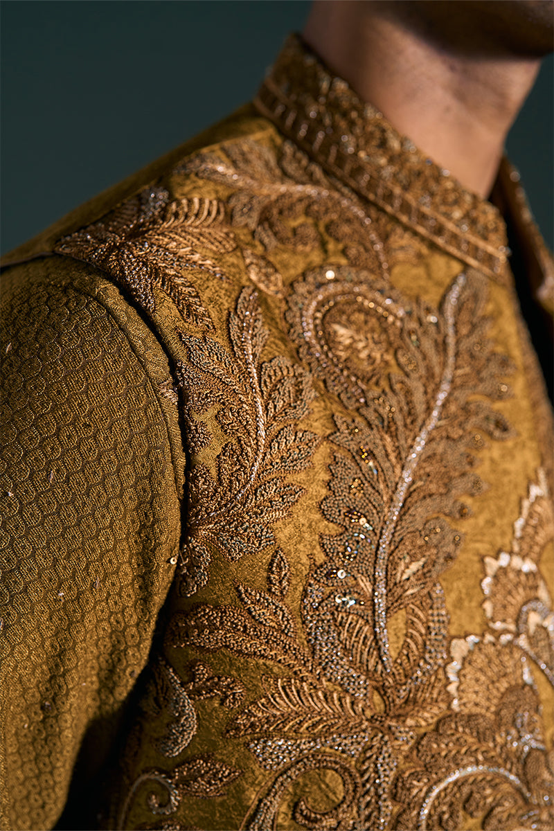 Republic By Omar Farooq | Luxury Rtw | "Zaviar" Waistcoat -  Republic by Omar Farooq Luxury RTW - Original Designer Dress - House of Maryam