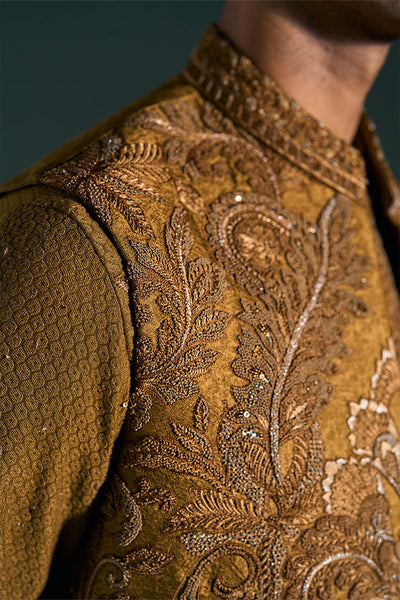 Republic By Omar Farooq | Luxury Rtw | "Zaviar" Waistcoat -  Republic by Omar Farooq Luxury RTW - Original Designer Dress - House of Maryam