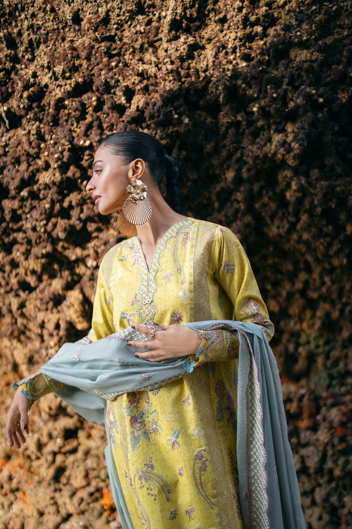 Florent | Luxury Lawn 26 | FLL - 4B, image 3