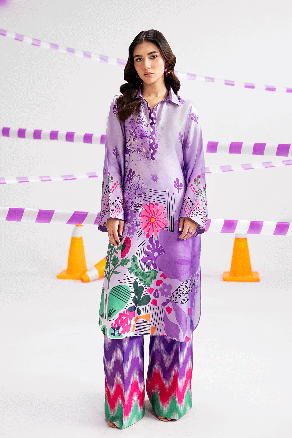 Afsanah | The Print Edit | MAJESTIC SERENE (extended shirt) AP-115 -  Afsanah Ladies Clothes - Original Designer Dress - House of Maryam