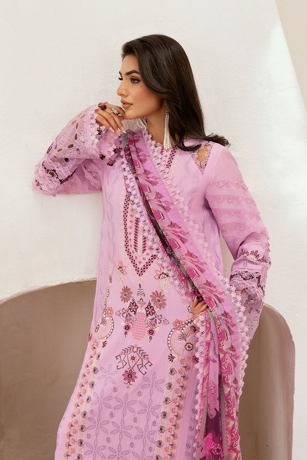 Ramsha | Ghazal Luxury Lawn | G-405, image 3