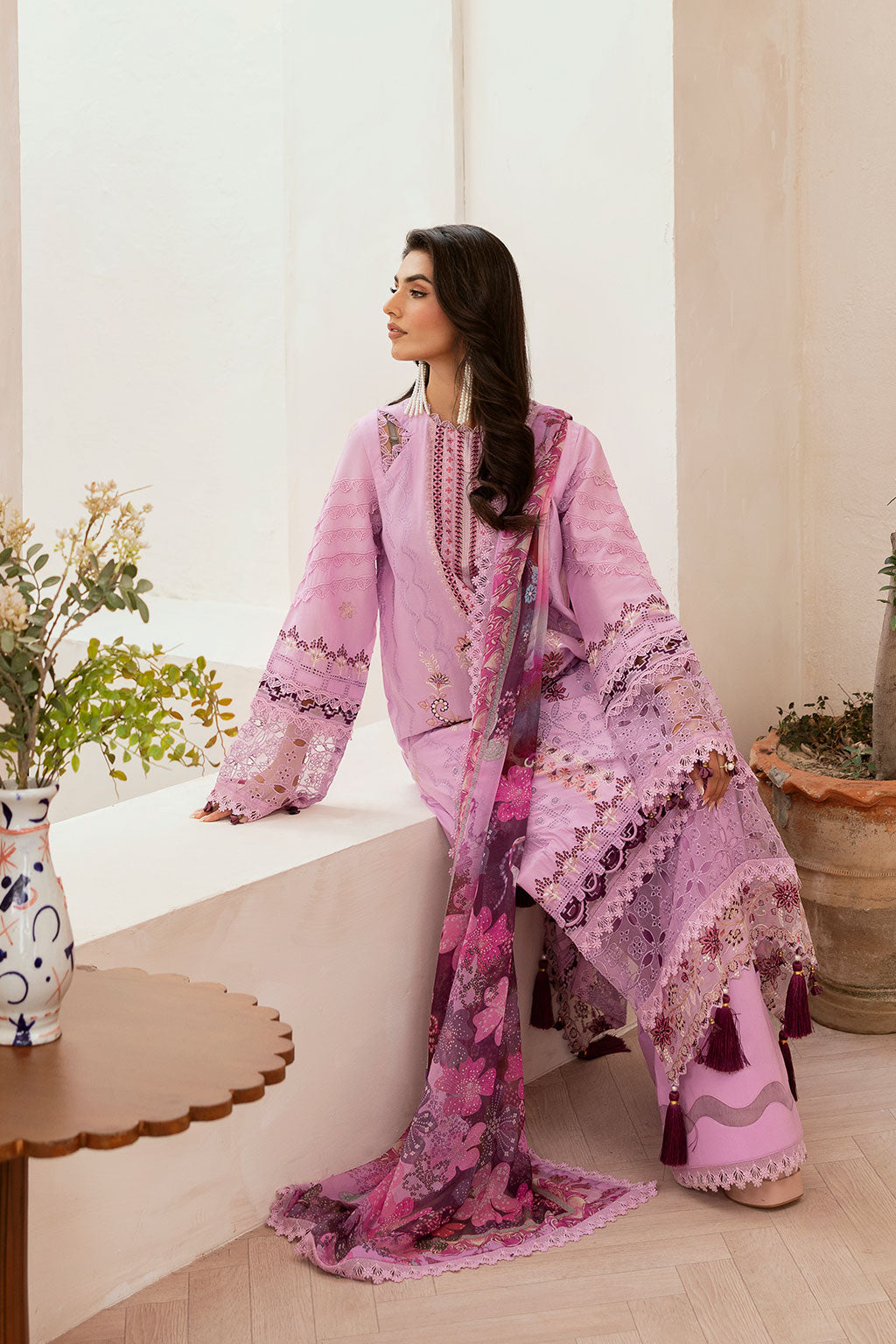Ramsha | Ghazal Luxury Lawn | G-405, image 6
