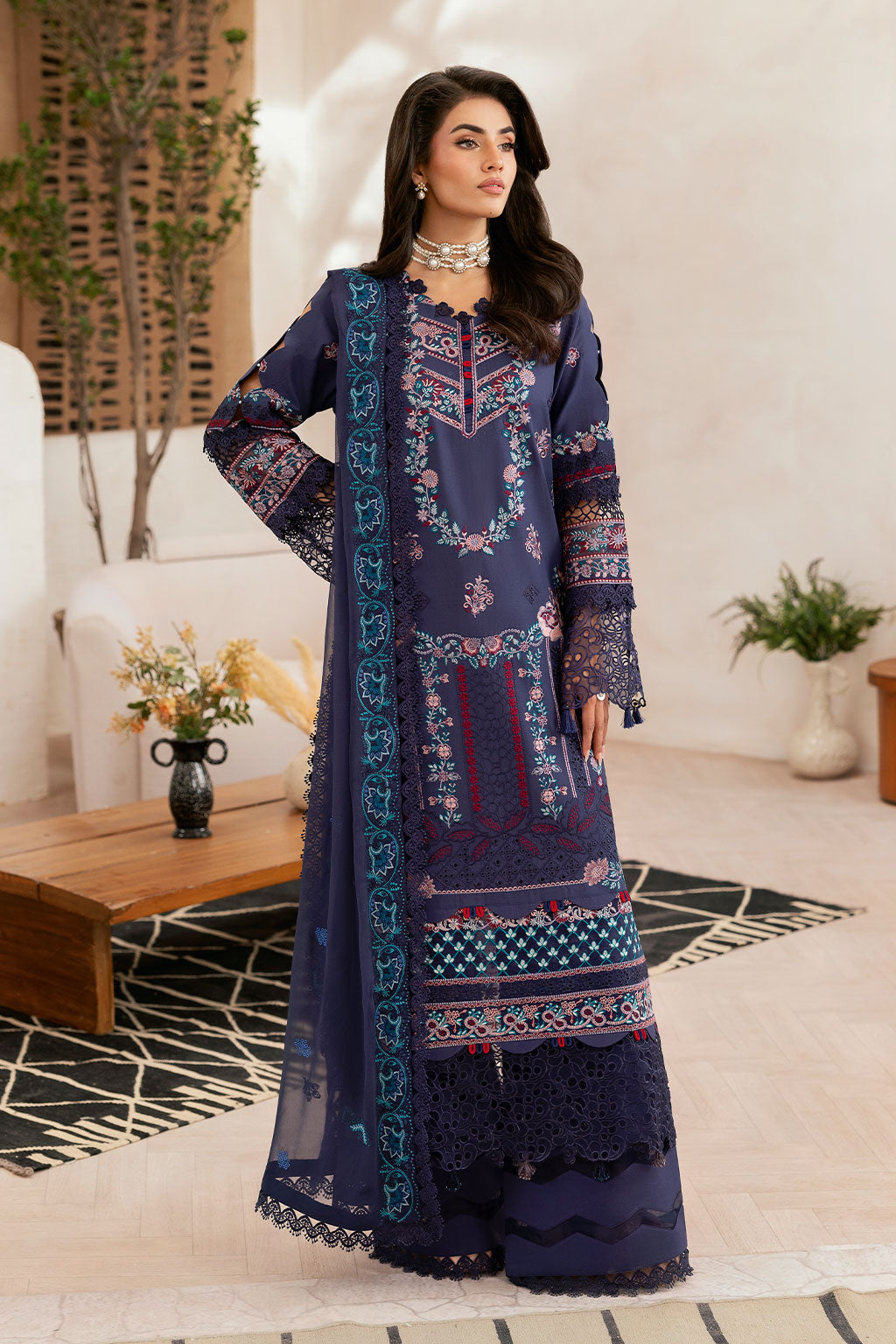 Ramsha | Ghazal Luxury Lawn | G-401