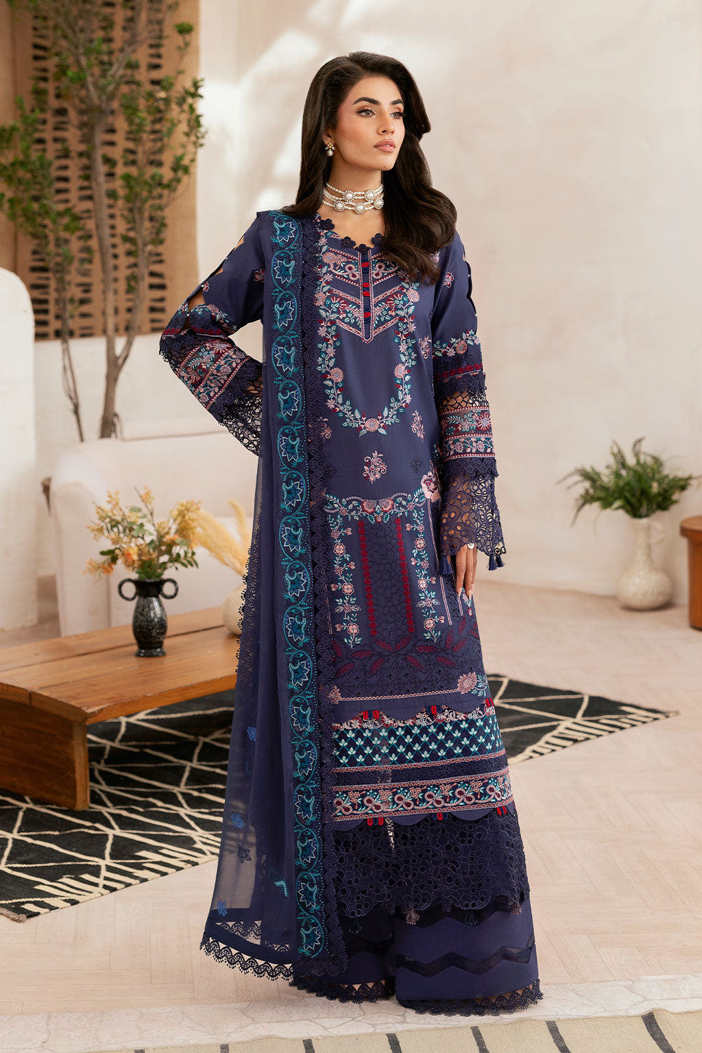 Ramsha | Ghazal Luxury Lawn | G-401