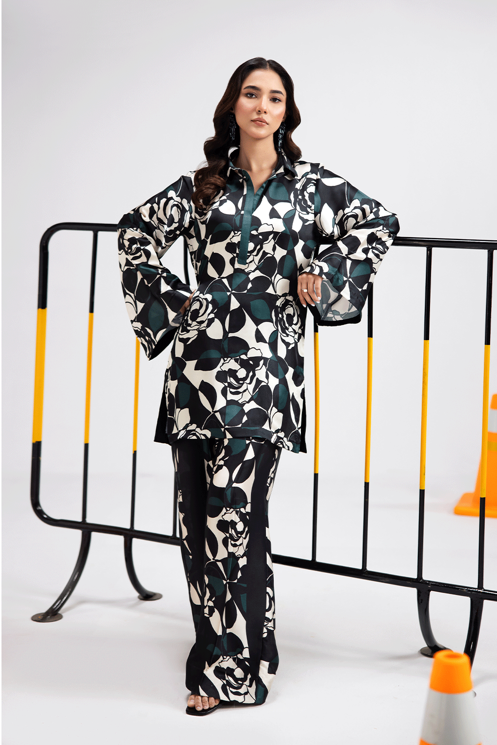 Afsanah | The Print Edit | FOREST MUSE AP-101 -  Afsanah Ladies Clothes - Original Designer Dress - House of Maryam