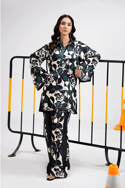 Afsanah | The Print Edit | FOREST MUSE AP-101 -  Afsanah Ladies Clothes - Original Designer Dress - House of Maryam