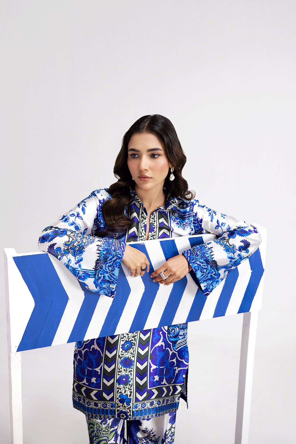 Afsanah | The Print Edit | OCHRE BLOOM AP-104 -  Afsanah Ladies Clothes - Original Designer Dress - House of Maryam