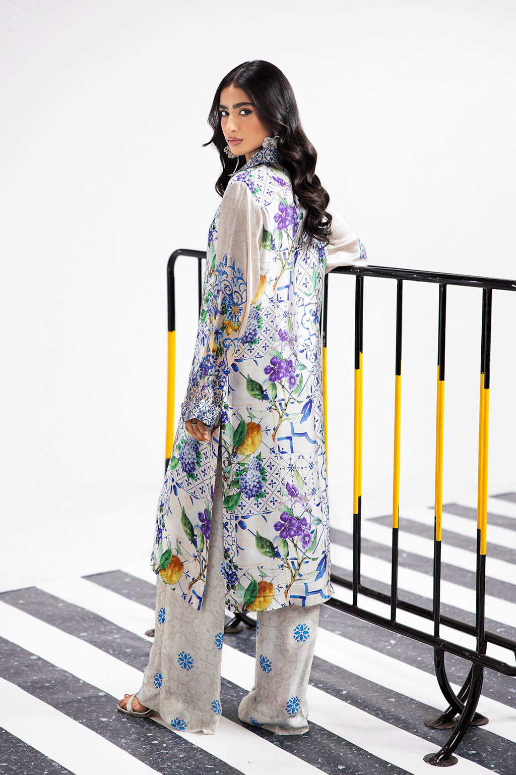 Afsanah | The Print Edit | SUMMER GLORY (extended shirt) AP-105 -  Afsanah Ladies Clothes - Original Designer Dress - House of Maryam