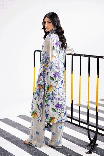 Afsanah | The Print Edit | SUMMER GLORY (extended shirt) AP-105 -  Afsanah Ladies Clothes - Original Designer Dress - House of Maryam