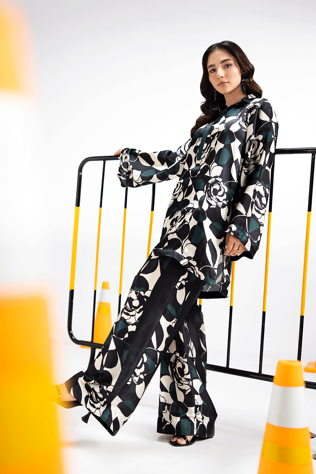 Afsanah | The Print Edit | FOREST MUSE AP-101 -  Afsanah Ladies Clothes - Original Designer Dress - House of Maryam