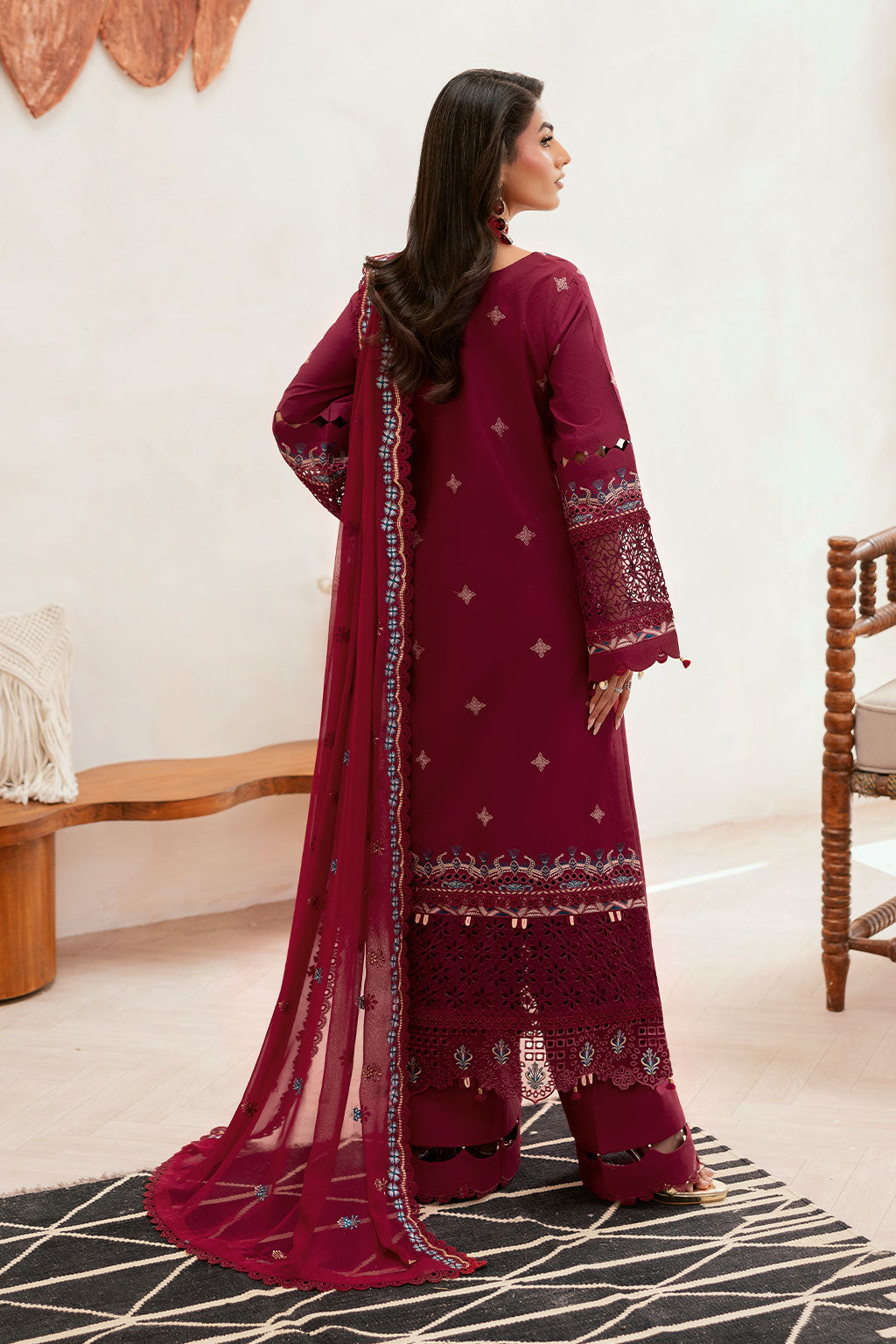 Ramsha | Ghazal Luxury Lawn | G-403, image 2