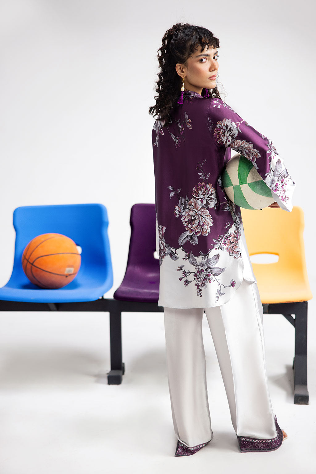 Afsanah | The Print Edit | PURPLE SAPPHIRE AP-114 -  Afsanah Ladies Clothes - Original Designer Dress - House of Maryam