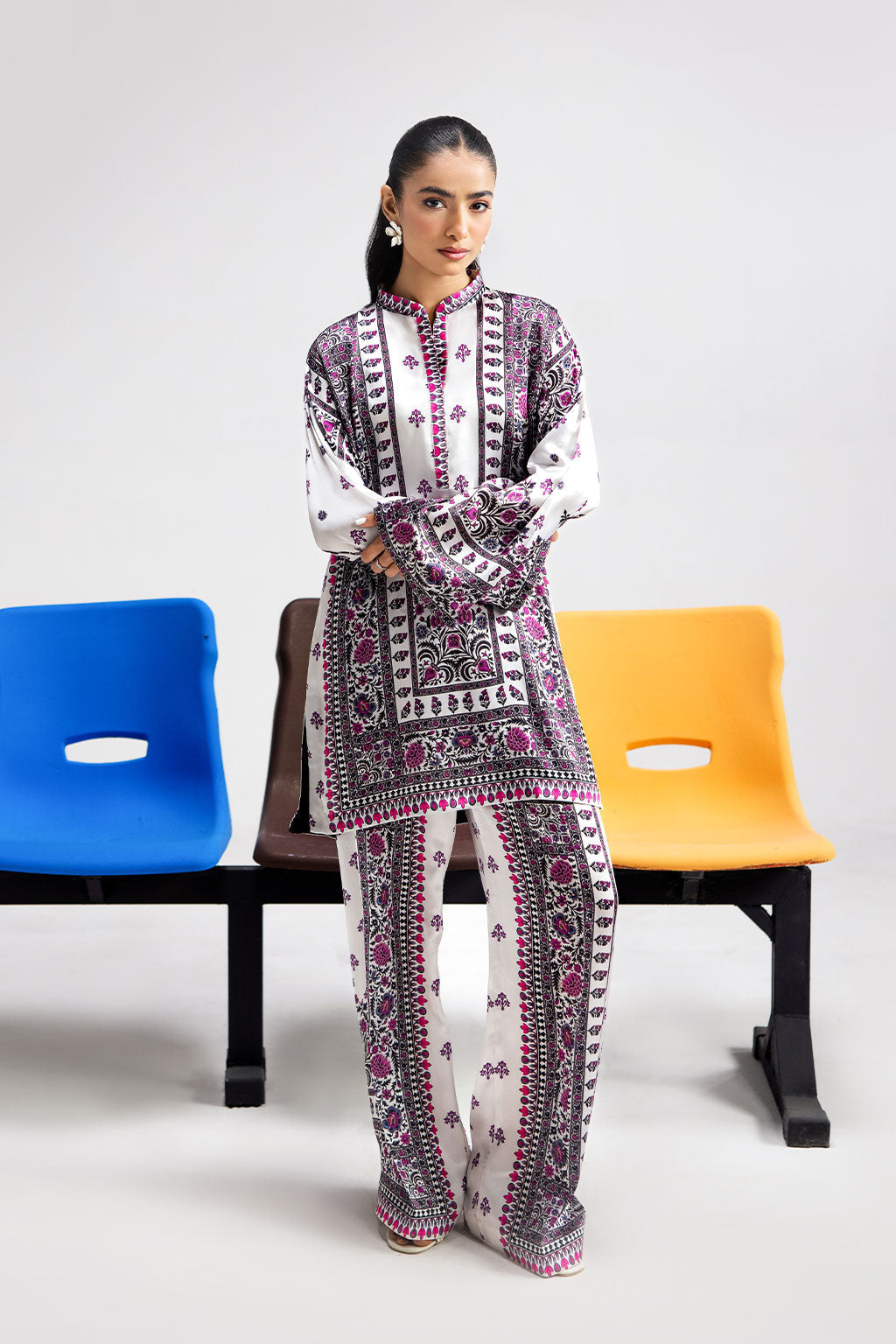 Afsanah | The Print Edit | GARDEN GLAM AP-113 -  Afsanah Ladies Clothes - Original Designer Dress - House of Maryam