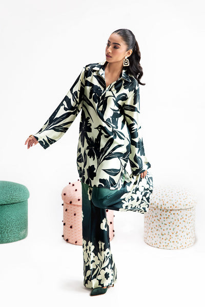 Afsanah | The Print Edit | GREEN SPARKLE AP-106 -  Afsanah Ladies Clothes - Original Designer Dress - House of Maryam