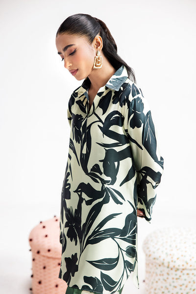 Afsanah | The Print Edit | GREEN SPARKLE AP-106 -  Afsanah Ladies Clothes - Original Designer Dress - House of Maryam