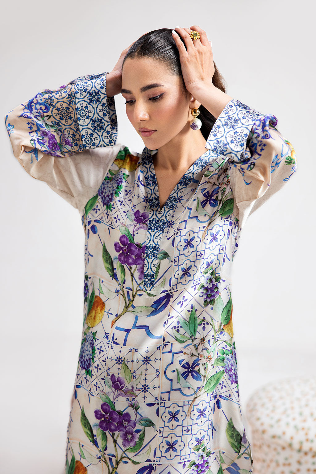 Afsanah | The Print Edit | SUMMER GLORY AP-111 -  Afsanah Ladies Clothes - Original Designer Dress - House of Maryam