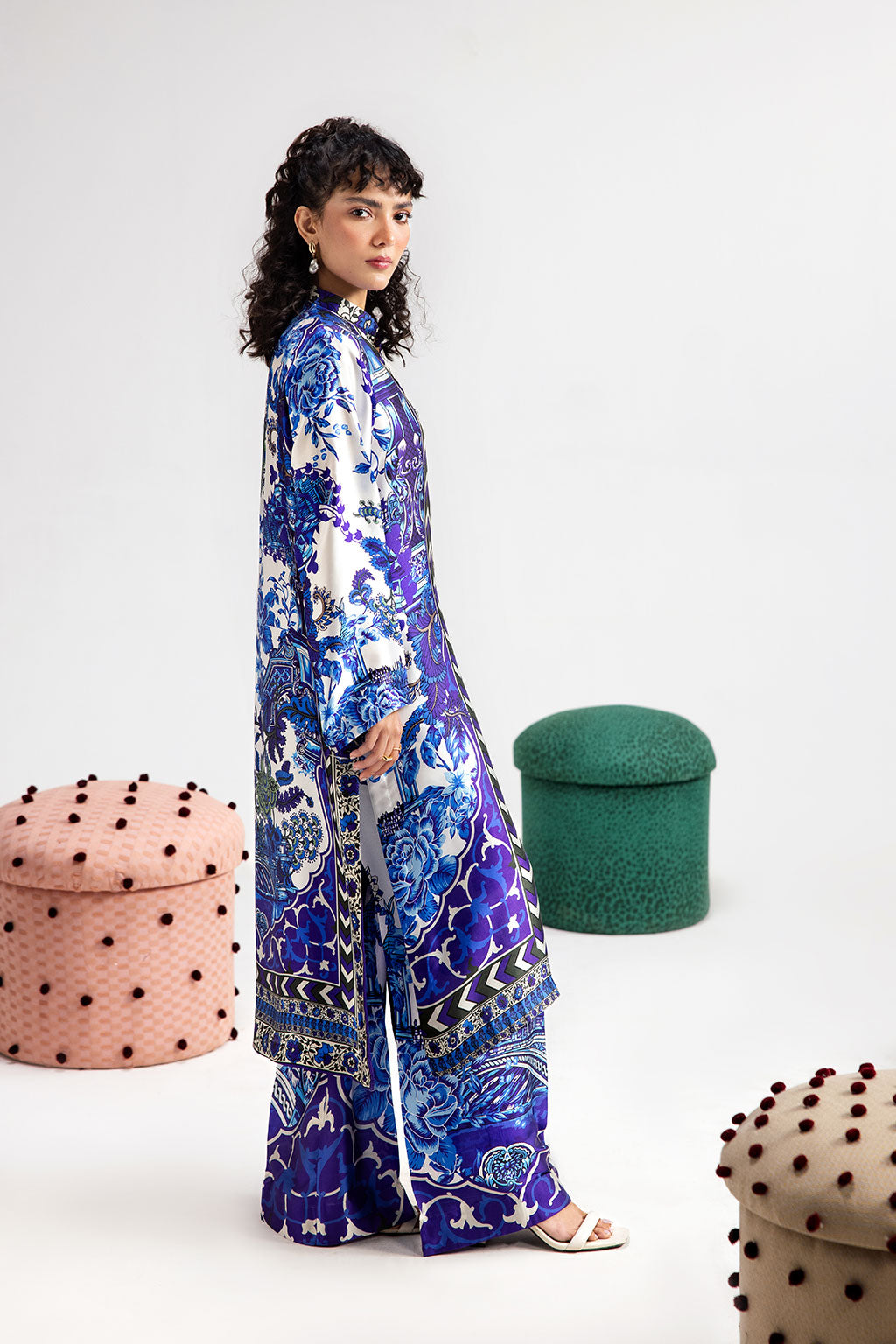 Afsanah | The Print Edit | ORCHE BLOOM (extended shirt) AP-112 -  Afsanah Ladies Clothes - Original Designer Dress - House of Maryam
