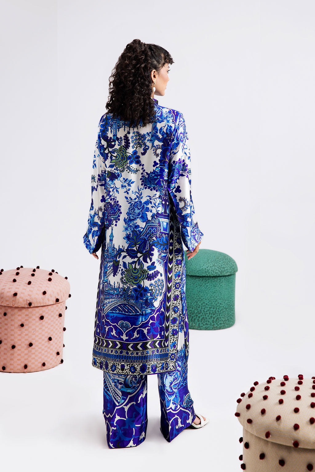 Afsanah | The Print Edit | ORCHE BLOOM (extended shirt) AP-112 -  Afsanah Ladies Clothes - Original Designer Dress - House of Maryam