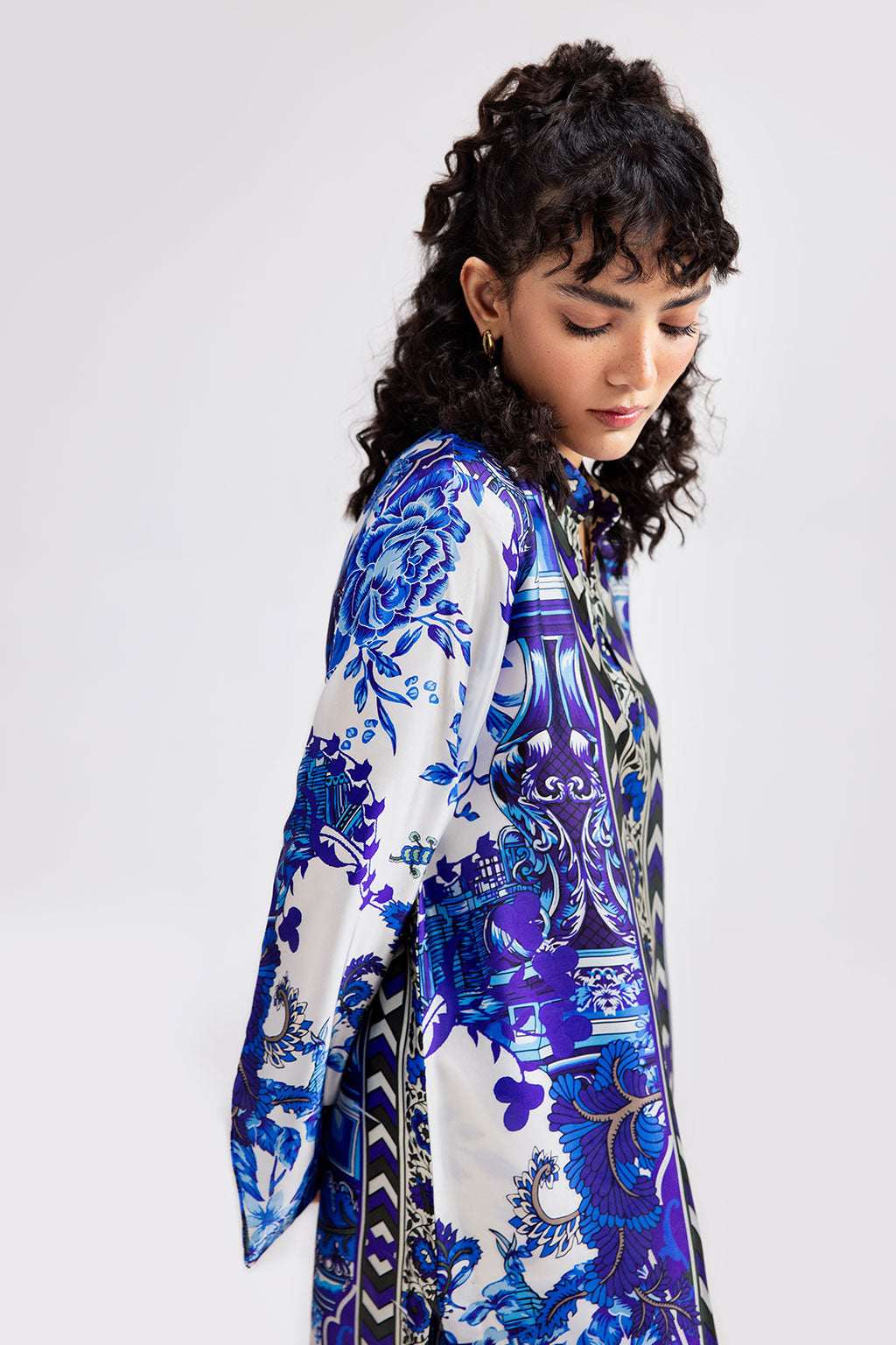 ORCHE BLOOM (extended shirt) AP-112 by Afsanah, image 4