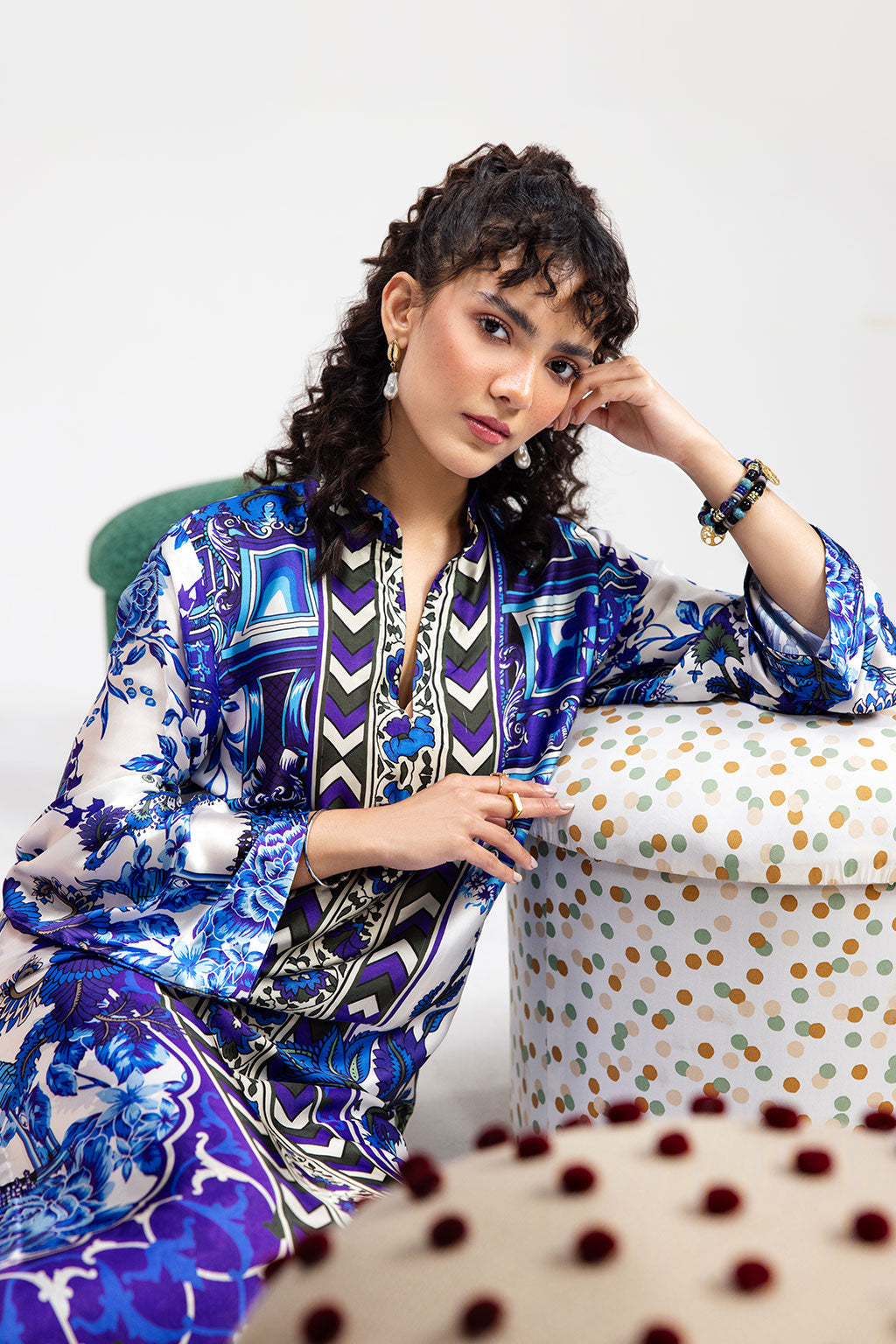 ORCHE BLOOM (extended shirt) AP-112 by Afsanah, image 6