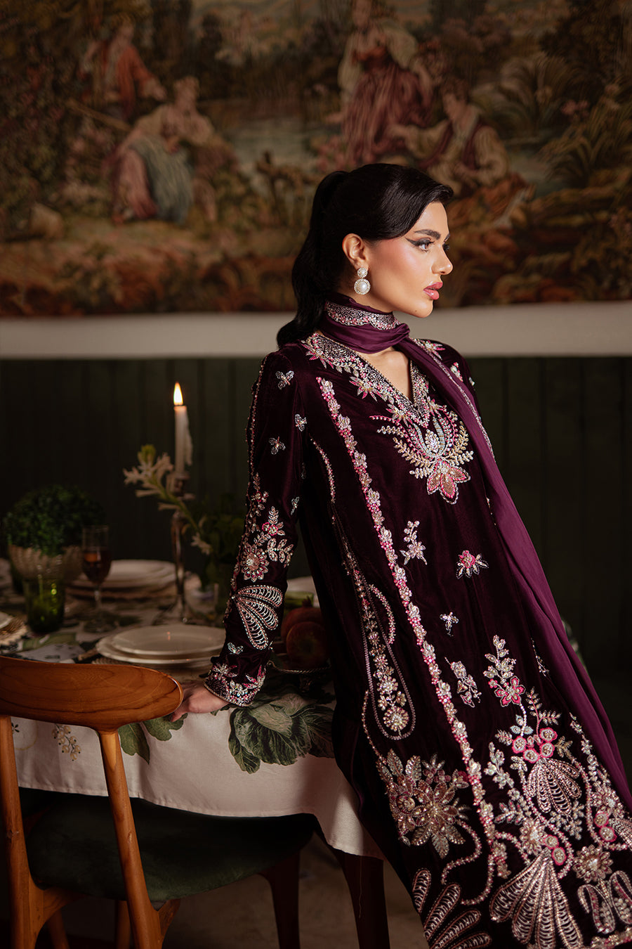 Saira Rizwan | Velvet Pret 25 | SHABNAM-SRVP25-05, image 3