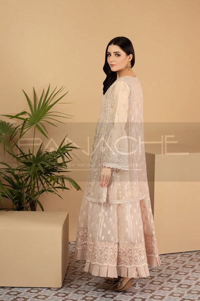 Panache | Pret | Ritzy Rosette -  Panache By Mona  - Original Designer Dress - House of Maryam
