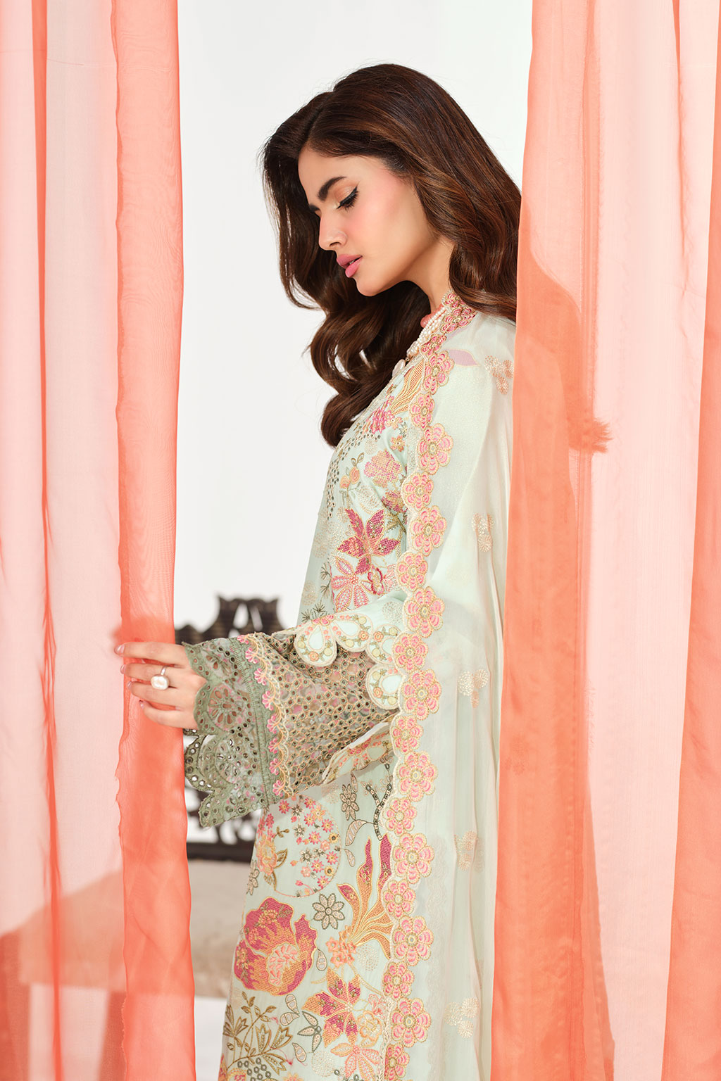Ramsha | Riwayat Lawn Collection | Y-1505, image 4