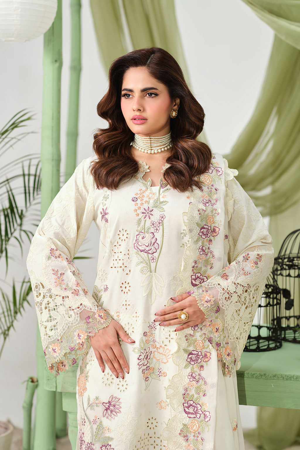 Ramsha | Riwayat Lawn Collection | Y-1501, image 6