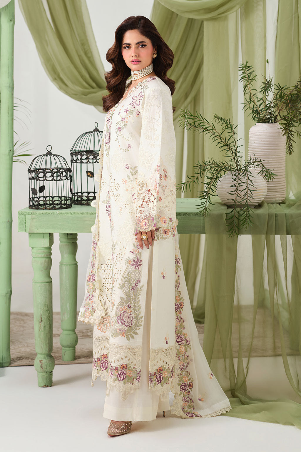 Ramsha | Riwayat Lawn Collection | Y-1501, image 5