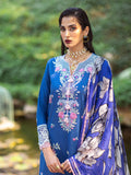 Roheenaz | Dahlia Embroidered Lawn 24 | Bluebell by Designer Roheenaz - House of Maryam - Pakistani Designer Ethnic Wear in {{ shop.shopifyCountryName }}