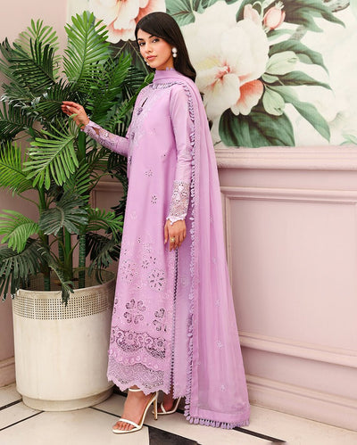 Roheenaz | Veil of Summer Chikankari | Petal Royale-Brand:Roheenaz-Type:Ladies Clothes-Soft Pink-Lawn-House of Maryam- Buy in UK, USA