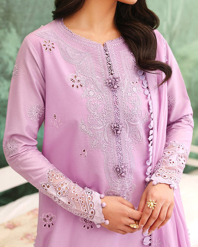 Roheenaz | Veil of Summer Chikankari | Petal Royale-Brand:Roheenaz-Type:Ladies Clothes-Soft Pink-Lawn-House of Maryam- Buy in UK, USA