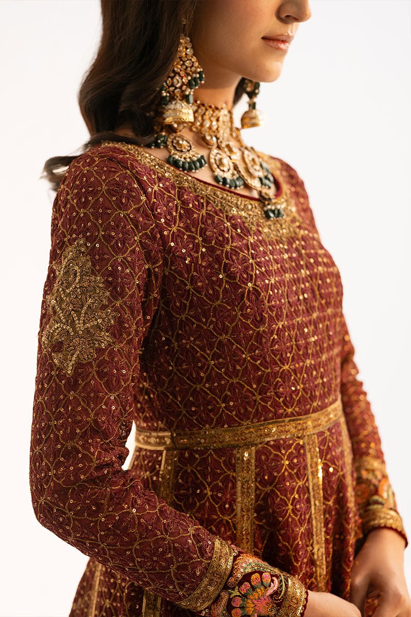 Fahad Hussayn | Ashk o Atar | ROSHANDEZ -  Fahad Hussayn Ladies Clothes - Original Designer Dress - House of Maryam