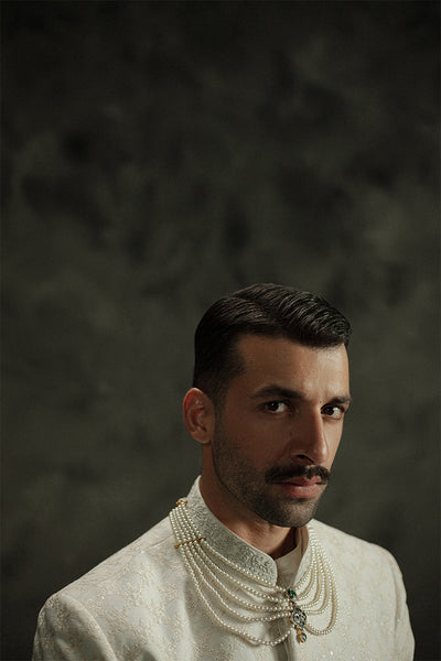 Republic By Omar Farooq | Sherwani Couture | 'Ishan' Sherwani -  Republic by Omar Farooq SHERWANI COUTURE - Original Designer Dress - House of Maryam